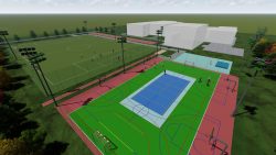 Zdjęcie do komunikatu: Boisko sportowe przy Szkole podstawowej w Umiastowie