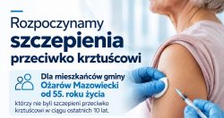 Zdjęcie do wpisu: Bezpłatne szczepienia przeciwko krztuścowi dla mieszkańców gminy Ożarów Mazowiec